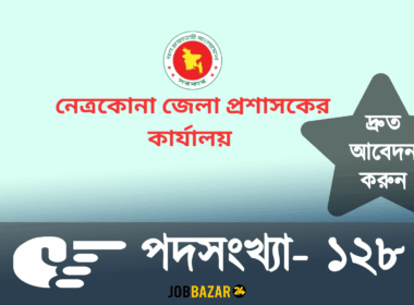 নেত্রকোণা জেলা প্রশাসকের কার্যালয় নিয়োগ বিজ্ঞপ্তি ২০২৫ – Netrokona DC Office Job Circular 2